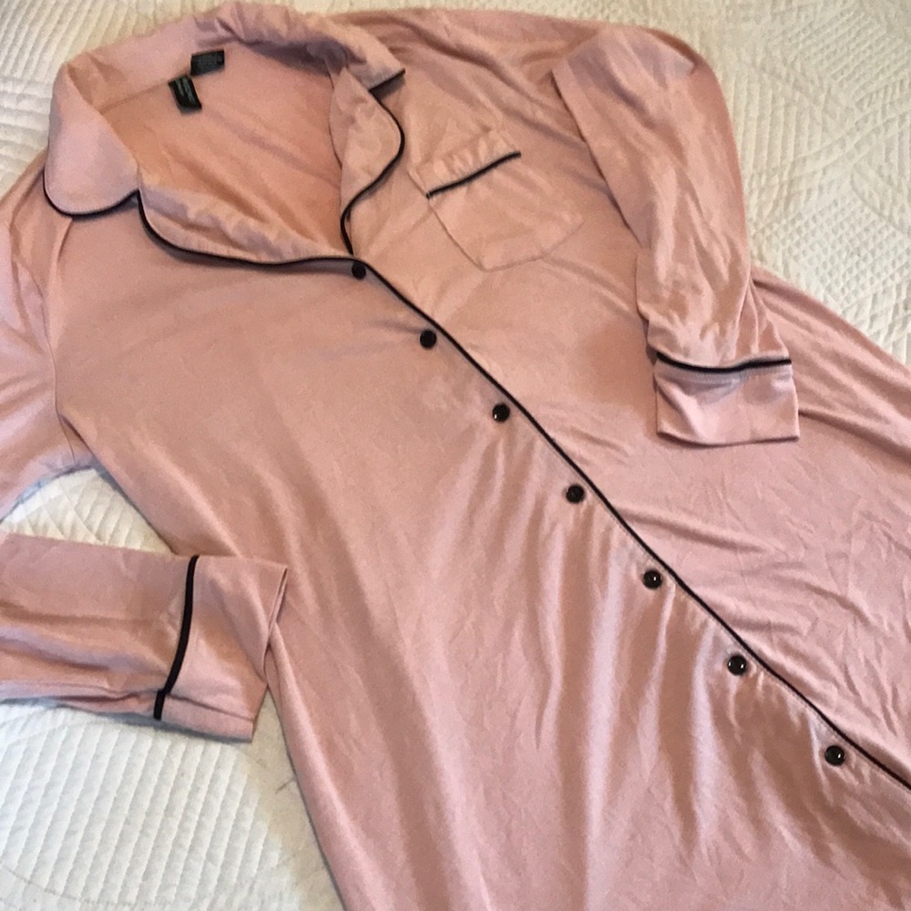 Cynthia Rowley Button Down Sleepshirt